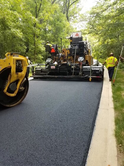 Micro Paving Silver Beach Road Begins